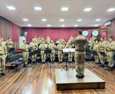 Banda de Música da PMPR celebra 169 anos preservando tradição e ampliando atuação junto à sociedade