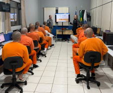 Aula Magna do Projeto A Liberdade Tem Asas leva ensino superior a mais de 400 apenados no Paraná