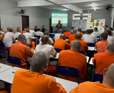 Aula Magna do Projeto A Liberdade Tem Asas leva ensino superior a mais de 400 apenados no Paraná