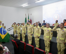 Paraná celebra Dia Nacional do Bombeiro em cerimônia com entrega de homenagens