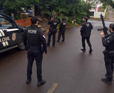 PCPR prende 106 pessoas em megaoperação contra grupo criminoso em três estados