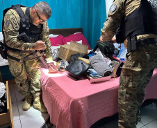 PCPR prende 106 pessoas em megaoperação contra grupo criminoso em três estados