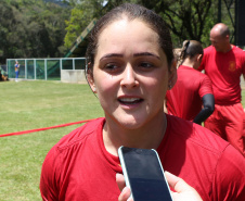 São José dos Pinhais, 11 de outubro de 2019. No Limite corpo de Bombeiros. Foto: entrevista Sd Debora.