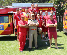 São José dos Pinhais, 11 de outubro de 2019. No Limite corpo de Bombeiros. Foto:1°, 2° e 3° Lugar categoria masculino.