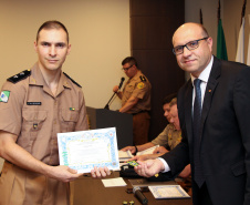 Curitiba, 18 de Outubro de 2019. Solenidade de Formatura do Curso de Defesa Pessoal - Turma 2019.