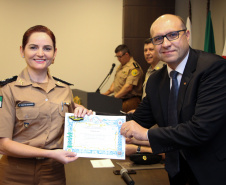 Curitiba, 18 de Outubro de 2019. Solenidade de Formatura do Curso de Defesa Pessoal - Turma 2019.