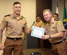 Curitiba, 18 de Outubro de 2019. Solenidade de Formatura do Curso de Defesa Pessoal - Turma 2019.