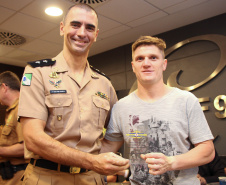 Curitiba, 18 de Outubro de 2019. Solenidade de Formatura do Curso de Defesa Pessoal - Turma 2019.