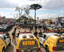 São José dos Pinhais, 22 de outubro de 2019. Operação Frente Brasil.
