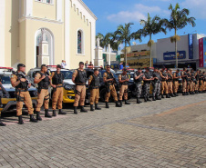 São José dos Pinhais, 22 de outubro de 2019. Operação Frente Brasil.