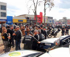 São José dos Pinhais, 22 de outubro de 2019. Operação Frente Brasil.