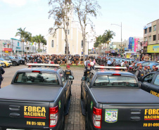 Curitiba, 22 de outubro de 2019. Operação Frente Brasil.