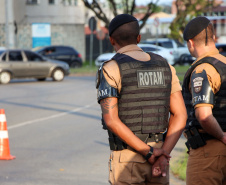 São José dos Pinhais, 22 de outubro de 2019. Operação Frente Brasil.