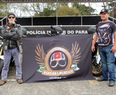 São José dos Pinhais, 25 de outubro de 2019.  3º Passeio Motociclístico do BOPE.
