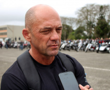 São José dos Pinhais, 25 de outubro de 2019.  3º Passeio Motociclístico do BOPE. Foto: Cel QOPM Hudson Leoncio Teixeira, Comandante do 1º CRPM.