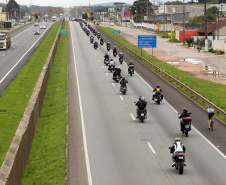 São José dos Pinhais, 25 de outubro de 2019.  3º Passeio Motociclístico do BOPE.