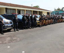 São José dos Pinhais, 29 de outubro de 2019.  Operação Integrada 17°BPM.