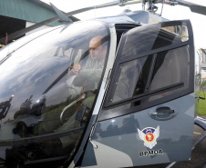 Governo do Paraná envia helicóptero do Batalhão de Operações Aéreas (BPMOA)  para auxiliar nas buscas de pessoas desaparecidas em Brumadinho  -  Curitiba, 03/02/2019  -  Foto: Jaelson Lucas/ANPr