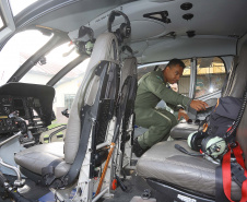 Governo do Paraná envia helicóptero do Batalhão de Operações Aéreas (BPMOA)  para auxiliar nas buscas de pessoas desaparecidas em Brumadinho  -  Curitiba, 03/02/2019  -  Foto: Jaelson Lucas/ANPr