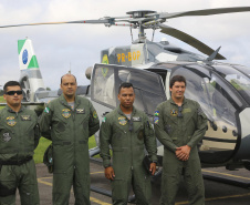 Governo do Paraná envia helicóptero do Batalhão de Operações Aéreas (BPMOA)  para auxiliar nas buscas de pessoas desaparecidas em Brumadinho  -  Curitiba, 03/02/2019  -  Foto: Jaelson Lucas/ANPr