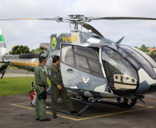 Governo do Paraná envia helicóptero do Batalhão de Operações Aéreas (BPMOA)  para auxiliar nas buscas de pessoas desaparecidas em Brumadinho  -  Curitiba, 03/02/2019  -  Foto: Jaelson Lucas/ANPr