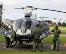 Governo do Paraná envia helicóptero do Batalhão de Operações Aéreas (BPMOA)  para auxiliar nas buscas de pessoas desaparecidas em Brumadinho  -  Curitiba, 03/02/2019  -  Foto: Jaelson Lucas/ANPr
