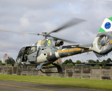 Governo do Paraná envia helicóptero do Batalhão de Operações Aéreas (BPMOA)  para auxiliar nas buscas de pessoas desaparecidas em Brumadinho  -  Curitiba, 03/02/2019  -  Foto: Jaelson Lucas/ANPr