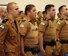 Matinhos, 05 de fevereiro de 2019. Operação Verão 2018/2019 - PAssagem de Comando