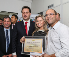 O governador Carlos Massa Ratinho Junior inaugura nesta terça-feira (19), a nova sede da Delegacia da Mulher e do Adolescente de São José dos Pinhais, na Região Metropolitana de Curitiba.  Curitiba, 19/02/2019 -  Foto: Geraldo Bubniak/ANPr