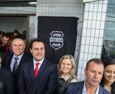 O governador Carlos Massa Ratinho Junior inaugura nesta terça-feira (19), a nova sede da Delegacia da Mulher e do Adolescente de São José dos Pinhais, na Região Metropolitana de Curitiba.  Curitiba, 19/02/2019 -  Foto: Geraldo Bubniak/ANPr