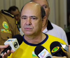 Matinhos, 22 de fevereiro de 2019. Operação Verão 2018/2019 - Operação Verão 2018/2019 - Coletiva de Imprensa - Balanço Geral dos Dois Meses de Operação VerãoGeneral Luiz Felipe Kraemer Carbonell