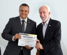 Solenidade PmGovernador em exercicio Darci PianaFoto Gilson Abreu