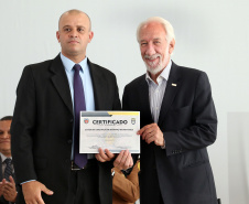 Solenidade PmGovernador em exercicio Darci PianaFoto Gilson Abreu