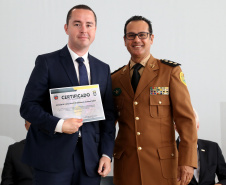 Solenidade PmGovernador em exercicio Darci PianaFoto Gilson Abreu