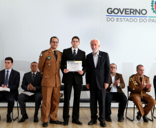 Solenidade PmGovernador em exercicio Darci PianaFoto Gilson Abreu