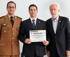 Solenidade PmGovernador em exercicio Darci PianaFoto Gilson Abreu