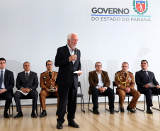 Solenidade PmGovernador em exercicio Darci PianaFoto Gilson Abreu