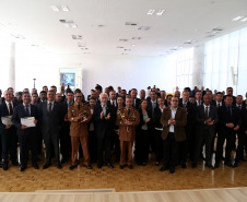 Solenidade PmGovernador em exercicio Darci PianaFoto Gilson Abreu