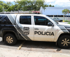 Policiais Militares em ocorrência nesta sexta-feira (8) Dia Internacional da Mulher no centro de Curitiba.   Curitiba, 08/03/2019 -  Foto: Geraldo Bubniak/ANPr