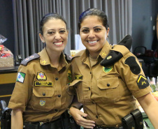 Curitiba, 26 de fevereiro de 2019. Homenagem as policiais militares pelo dia internacional da mulher
