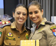 Curitiba, 26 de fevereiro de 2019. Homenagem as policiais militares pelo dia internacional da mulher