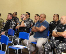Curitiba, 19 de março de 2019. Visita do Secretário Nacional de Segurança Pública ao BOPE.