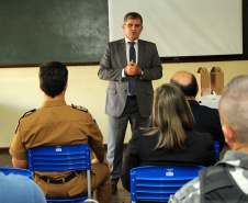 Curitiba, 19 de março de 2019. Visita do Secretário Nacional de Segurança Pública ao BOPE.