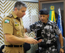 Curitiba, 29 de março de 2019. Entrega de Homenagem ao Comandante Geral Cel. Péricles - COE