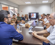 Portos do Paraná reúnem forças de segurança  -  Paranaguá, 01/04/2019  -  Foto: Cláudio Neves/APPA