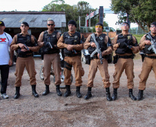 São José dos Pinhais, 30 de março de 2019. Exercício de APH Tático - 17º BPM