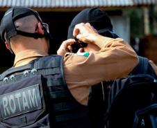São José dos Pinhais, 30 de março de 2019. Exercício de APH Tático - 17º BPM