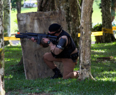 São José dos Pinhais, 30 de março de 2019. Exercício de APH Tático - 17º BPM