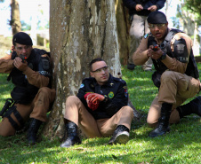 São José dos Pinhais, 30 de março de 2019. Exercício de APH Tático - 17º BPM
