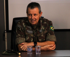 Curitiba, 15 de abril de 2019. Visita do General Tómas - Comandante da 5ª Divisão do Exército